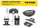 Oscillating Multi Tool Saw Blades Multi Tool Blades 50PCS for Wood Metal V952-BDGJDPDC50PCSX2D8V0