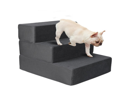 PaWz Multi-steps Dog Ramps For High Double 9KG PT1057-3-GY_NZ
