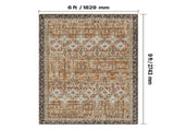 Area Rug, 1828.8x2743.2mm Large Washable Rug, Non-Slip Tear-Resistant Soft Carpet, Pet & Child V952-JXZXDT6X9FTF3O5Q8001V0