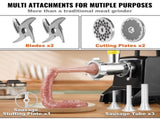 Commercial Electric Meat Grinder 2.27Kg/Min Sausage Stuffer Filler Kitchen V952-SYTMDDJRJQSYK9H4MV3