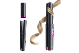 Cordless Hair Straightener and Curler 2 in 1 Mini Ceramic Flat Iron for Travel V1263-JX-6547