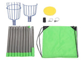 Stainless Steel Fruit Picker Tool with Basket Pole Easy to Assemble Fruits Catcher Tree Picker V1294-YM0901-3111240285311