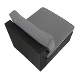 Veranda Fancy Grande Sofa Set V264-OTF-524S-BLK-AU-7PC