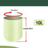 Small biodegradable garbage bags 10 litre food waste bags compostable garbage bags V1259-DP01-BO-180