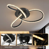 Irie Dimmable 3 Lights LED Ceiling Light - Black V558-LL002CL011B
