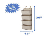 Children 4 Pocket Over The Door Hanging Organizer - 2 Pack, Easy Storage/Organization Solution V1370-AZ4-01542