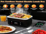 Heated Lunch Box,Electric Lunch Box, Lunch Box Battery Powered, Pro 24000mah,5.5 Cups Portable Food V1079-HEATEDBOX01