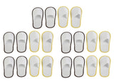 10Pairs Spa Hotel Guest Soft Slippers Closed Toe Disposable Travel Slipper V1189-LWWAL-20260327-05134