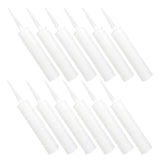 Reusable Caulking Tubes Pe White for Storage Large Capacity 12Pcs V1369-AZ3-W-20607