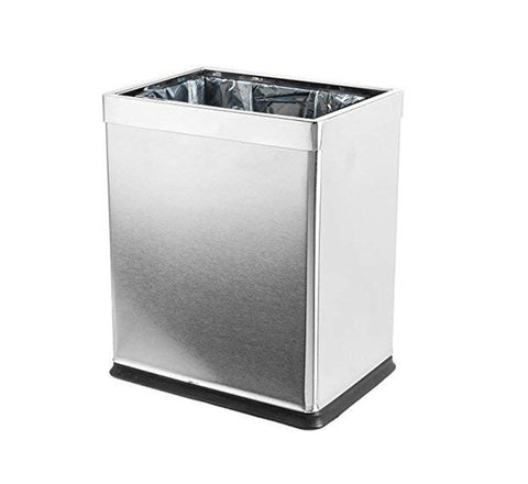 10L Indoor Silver Trash Can V959-DWBN0028