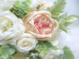 Wedding Bridal Hand Bouquet Home Decoration Fake Flower Silk Flower Artifical Decorative Bouquet V1294-YM0523-220328DY02-1