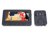 Video Doorbell Camera 4.3 Inch Clear Display Wireless Intercom 8MP 1080P HD 170 Degree Wide Angles V1294-YM0901-3114240038811