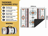200 x 200 CM Extra Large Thick Waterproof Ultrasonic Picnic Blanket - Bohemian Pattern Outdoor V888-ELOSUNG55274-1