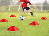 Soccer Goals for Backyard Set Outdoor Sports Games - Red Goal Frame with Black Net V1308-DSZKI-104-2