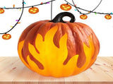 Halloween Pumpkin Lantern Battery Operated Jack O Lantern Flame Lighted Pumpkin Party Favor for V1294-YM0717-10353335