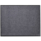 Grey Pvc Door Mat 90 X 150 Cm 43_241276