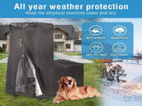 Elliptical Exercise Machine Cover - Waterproof & Dustproof Protective Cover for Home Use - Gray V1107-141-53971-GRY1