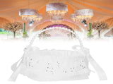 Flower Lace Basket White Romantic Basket Candies Container Wedding Ceremony Decoration5707 V1294-YM0721-3115200142813
