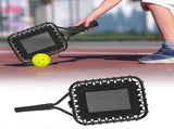 Pickleball Training Net, Iron Frame Rebounder with Non-Slip Handle for Swing Practice, Multicolor V1308-DSZKI-2695