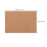 Durable Brown Chipboard Sheets for Office Crafts Book Binding Scrapbooking V1192-AZ-W-31390