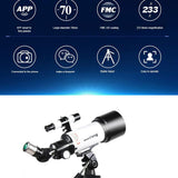 High Definition Astronomical Telescope With Tripod - 233X70 PRL-5943GO