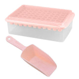 3 pcs BPA Free Ice Cube Tray With Lid & Bin For Freezer With Cover, Container & Tong No Spill V1192-AZ-W-13178