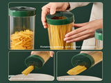 Chmadoxn Container With Lid, Tall Clear Airtight Food Jar with Lid Kitchen Pantry V1189-WXFWAL-20260326-02835