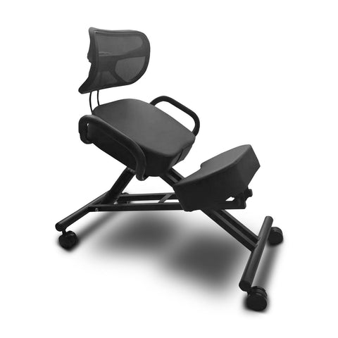 EKKIO Adjustable Ergonomic Office Kneeling Chair with Backrest V227-2997386001991