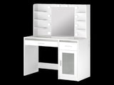 Levede Vanity Desk Makeup Mirror Storage Dressing Table VM1030-WH-AU