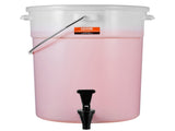 Beverage Dispenser, 5 Gallon Drink Dispensers for Parties, Plastic Juice Dispenser with Spigot and V952-YLFPQSLFPQWDWXXWHV0