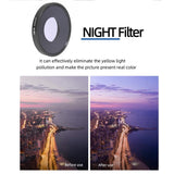 Star Night Lens Filter For Dji Action 3 - Streak Cpl Nd8 Nd16 Nd32 Nd64 PRL-7150POD