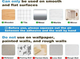 4-Pack Acrylic Adhesive Wall Shelf for Bathroom, Kitchen & Vanity Storage No Drill, Waterproof V1107-CS-YKLYSZWJ4