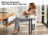 Artiss Dining Chairs Set of 2 Velvet Upholstered Barrel Chairs with Curved Armrests & Back Beige UPHO-C-DIN-2553-BGX2