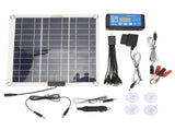 200W Solar Charger Panel High Efficiency 20A IP67 Waterproof Portable Solar Panel Controller Kit for V1294-YM0710-3114230137611