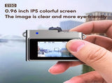 Mini camera retro version, wearable mini camera - 1080P high-definition video, 0.96-inch IPS screen, V1105-YAZXJ-01