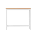Artiss Ari Bar Table 108CM Rectangular FUR-S-BAR-TAB-01-WD