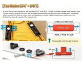 Woodworking Featherboard with 13 Angled Teeth for Table Saw Router Table Band Saw T-Slot Miter Slot V1341-ZY-PFV3PG6A-2PCS