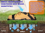 Lawn Aerator Shoes with Spring Base & Spikes Adjustable Strap, Double-Layer Design for Healthy V1107-LAWN AERATOR SHOES