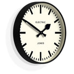 Newgate Jones Railway Wall Clock Black V398-NGJTIG38K