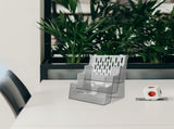 Transparent Pamphlet Holder Display Stand, 1 Set, 11.8 x 9 x 6.7 Inches, Clear Organizer for V1369-AZ3-W-18097