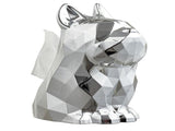 French Bulldog Plated Tissue Box Electroplated Table Facial Tissue Holder Decorative Ornament for V1294-YM0901-3117240187511