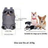 Winter Pet Front Pack Warm, Lightweight, Hands-Free, Cozy Companion for Every Journey/pitch green V1232-CWJHBB-005