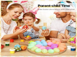 Reversible Wood Deviled Egg Platter and Charcuterie Board Thicken Egg Tray Countertop Refrigerator V1369-AZ3-W-01776