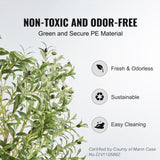 Artificial Olive Tree, 15.2cm Tall Faux Plant, Secure PE Material & Anti-Tip Tilt Protection V952-RZS6FTGLS000VAJSMV0