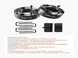 76.2 mm Front and 50.8 mm Rear Leveling Lift Kit for 2007-2023 Silverado 1500 2WD/4WD, 2007-2023 V952-QHDPTSTJ2007415HS001V0