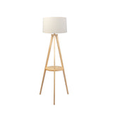 EMITTO Tripod Floor Lamp with Shelf LI0565-NT