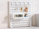CARLA HOME Desk Pegboard Organizer Kit with Hooks, Tray & Mount Ideal for Office, Gaming Setup & LSB-36279