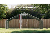 i.Pet Chicken Coop Cage 3x4x2m Galvanised Steel PET-CHICK-CAGE-B-3X4
