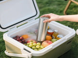 2Pack Ice Packs for Lunch Boxes Ice Pack for Cooler Reusable Stainless Steel Ice Packs for Coolers, V1107-133-99805-SLR-2PACK