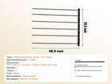Wall Mounted Saddle Rack, 30.9 x 29.9 x 5.5 in, Swing Out Saddle Holder, Six Tiers Horse Saddle V952-MAJWBSXXLC30M0FEBV0
